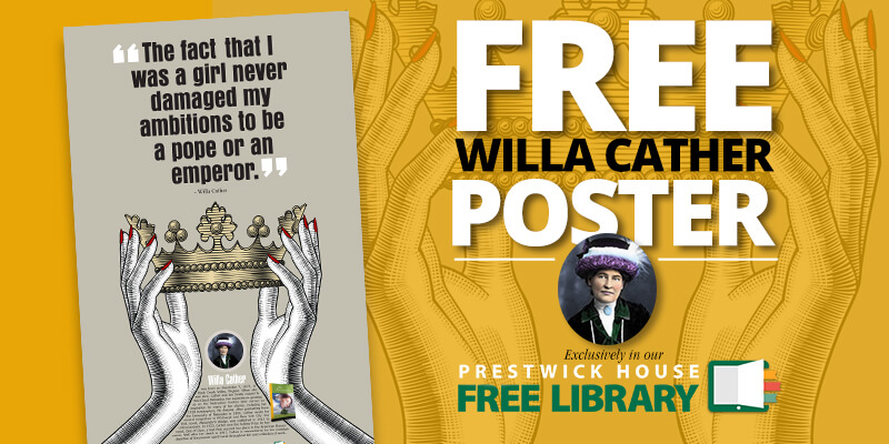 New AuthorSpeak poster: Willa Cather